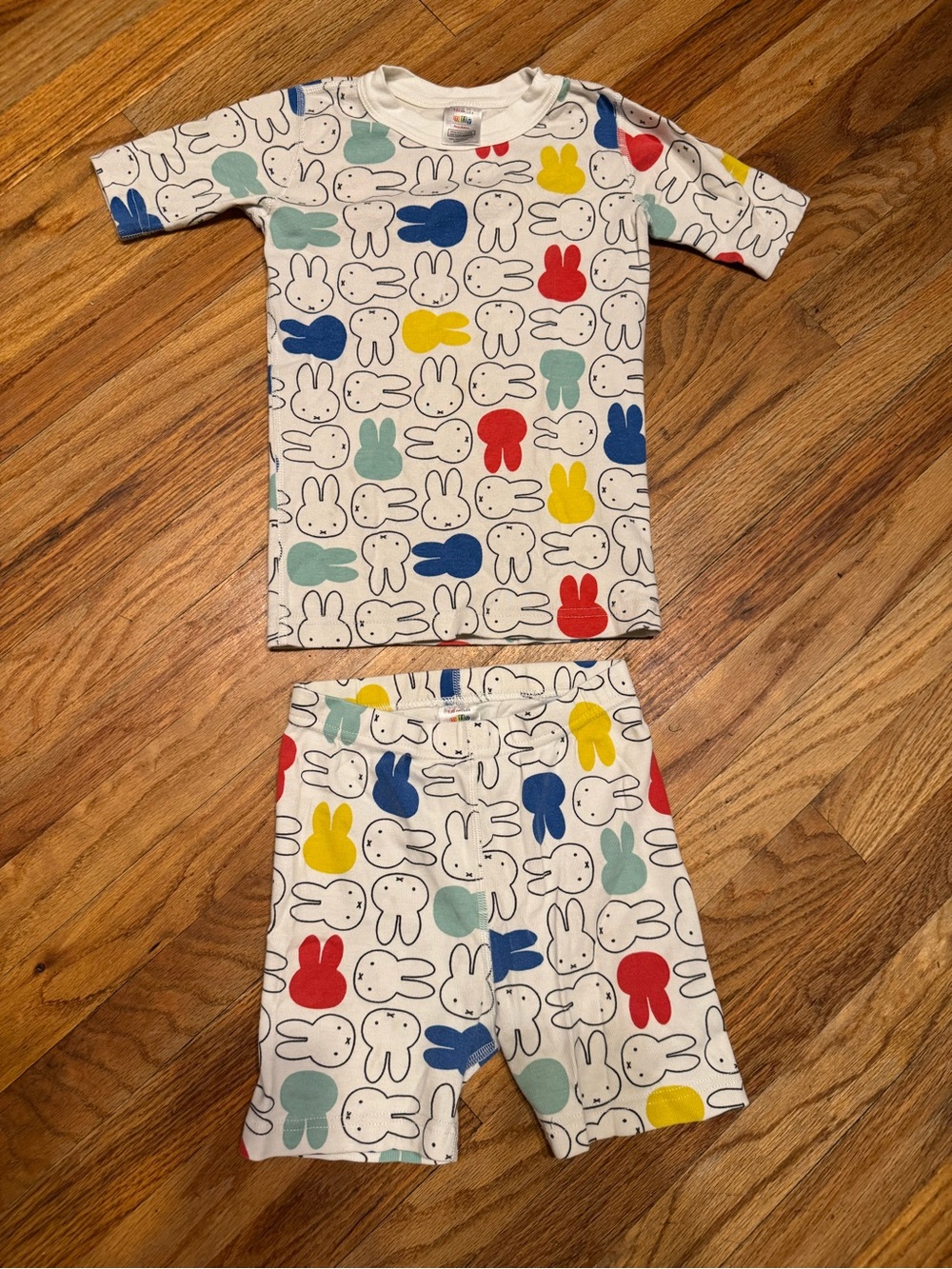 Hanna Andersson White Mr. Miffy Pajama Set